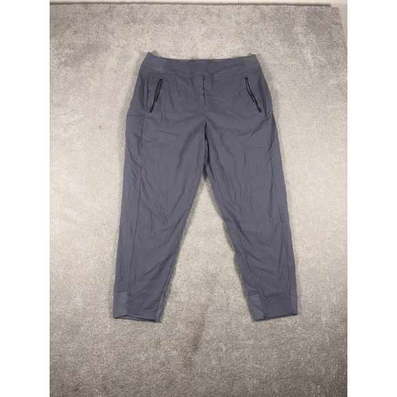 Athleta Pants - Athleta Pants Womens 14 Gray Trekkie Relaxed North Jogger Mid Rise Cargo